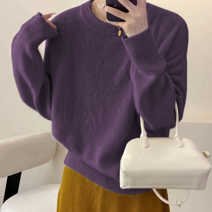 Liesel Relaxed Crew Neck Sweater