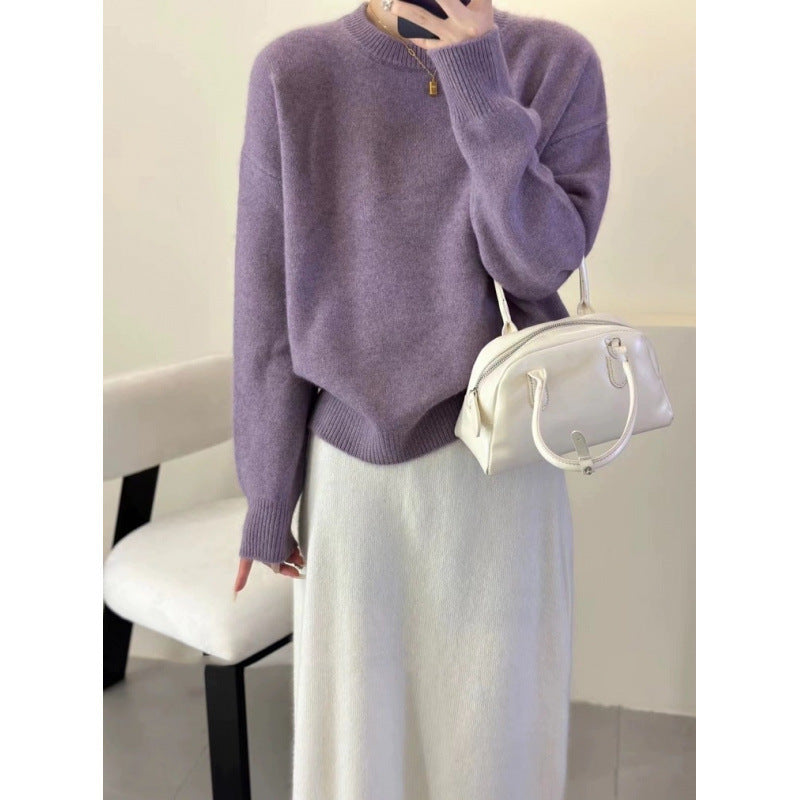 Liesel Relaxed Crew Neck Sweater