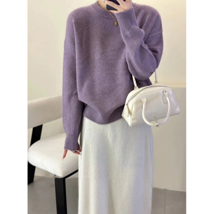 Liesel Relaxed Crew Neck Sweater