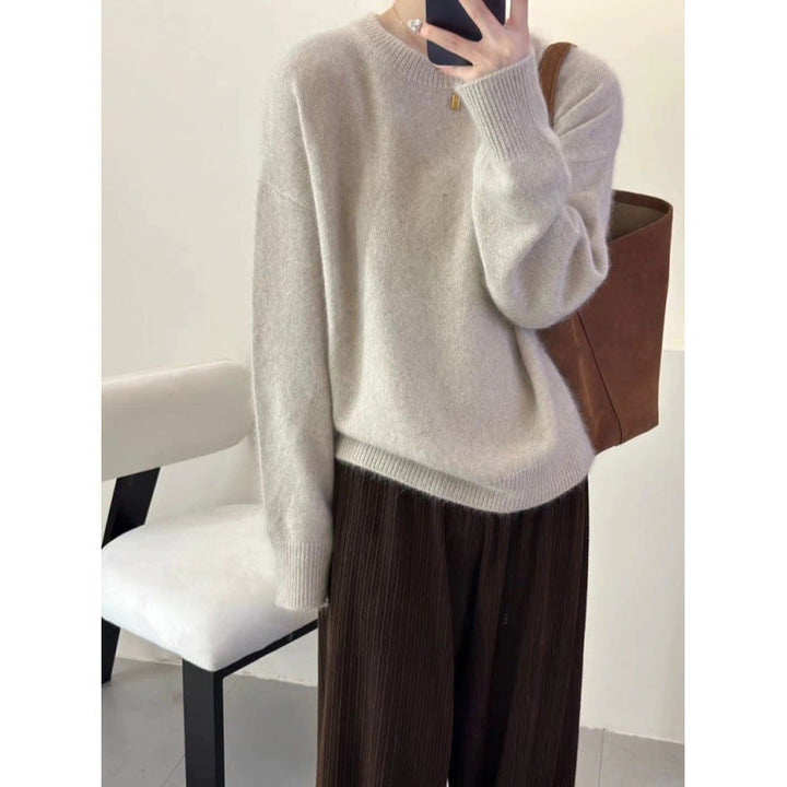 Liesel Relaxed Crew Neck Sweater