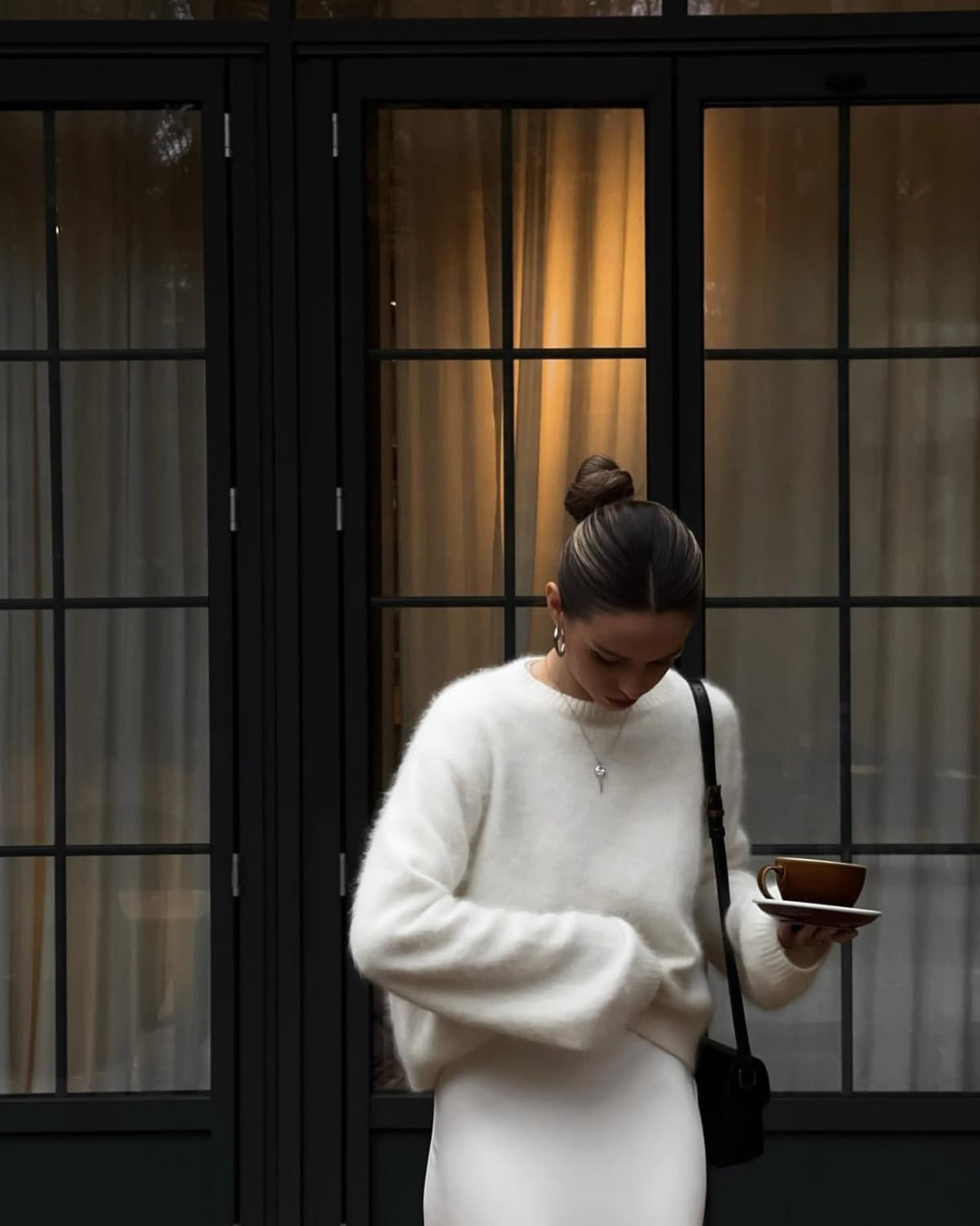 Liesel Relaxed Crew Neck Sweater