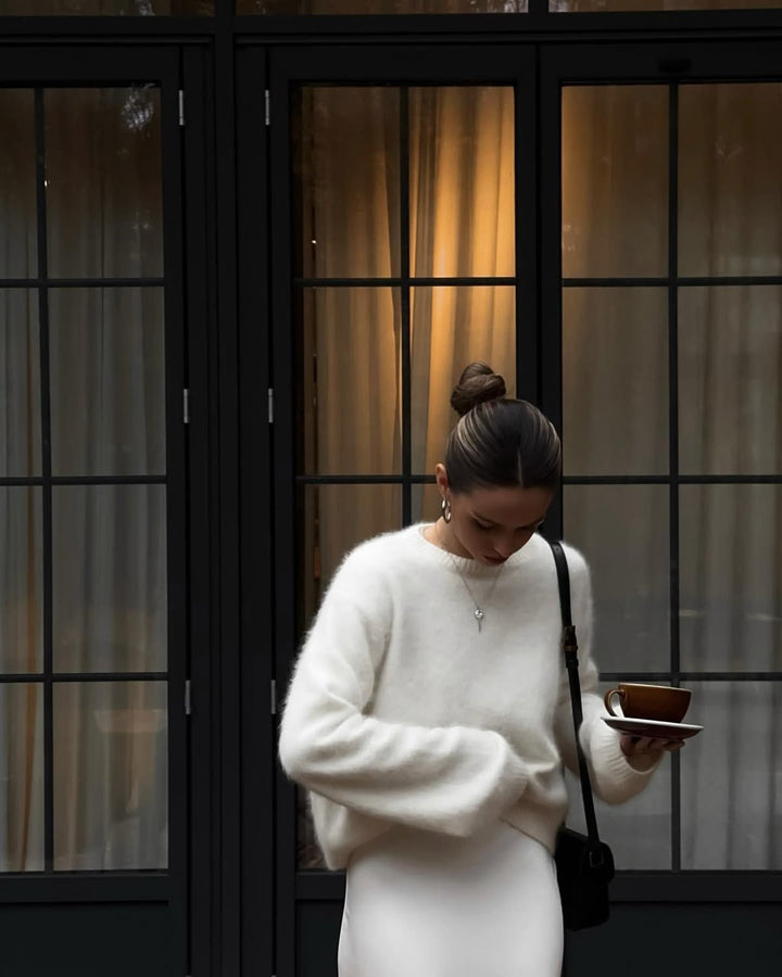 Liesel Relaxed Crew Neck Sweater