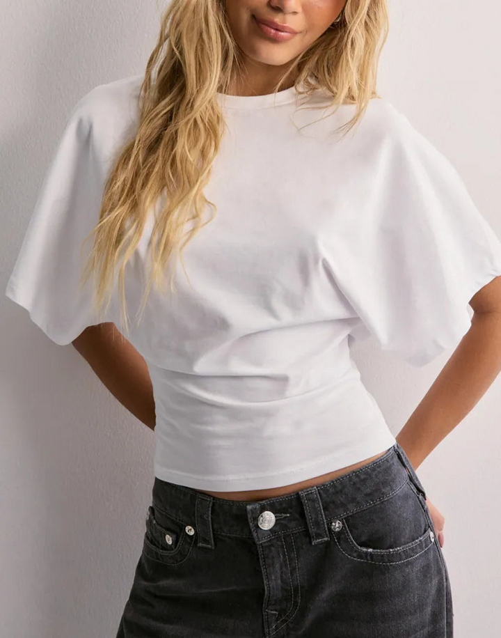 Betcha Flutter Sleeve Tee