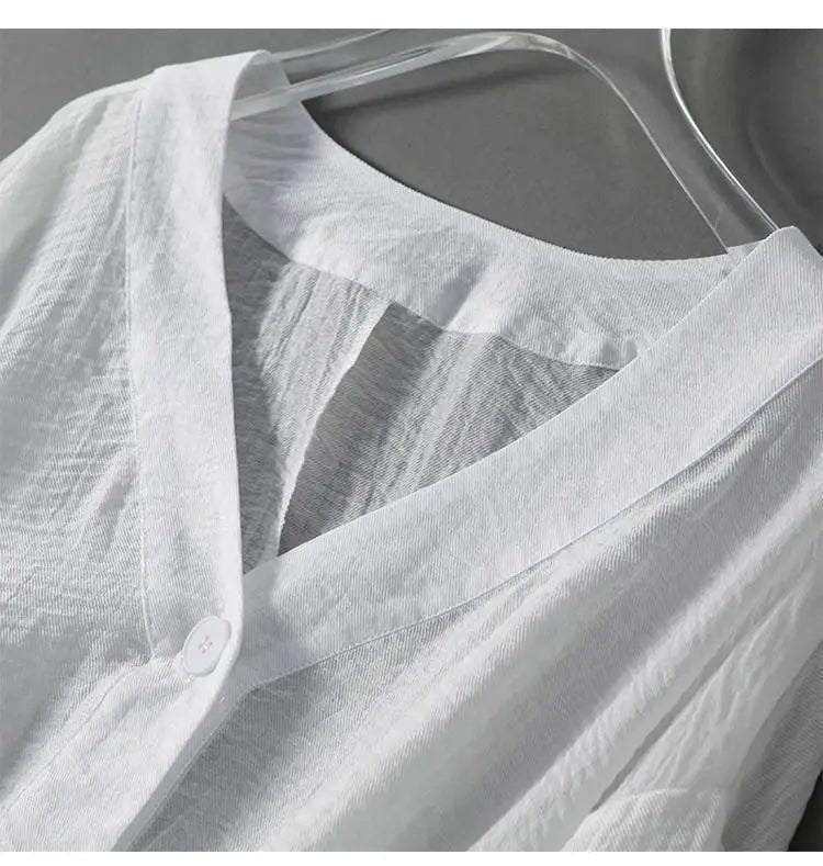 Iridia Layered Balloon Sleeve Blouse