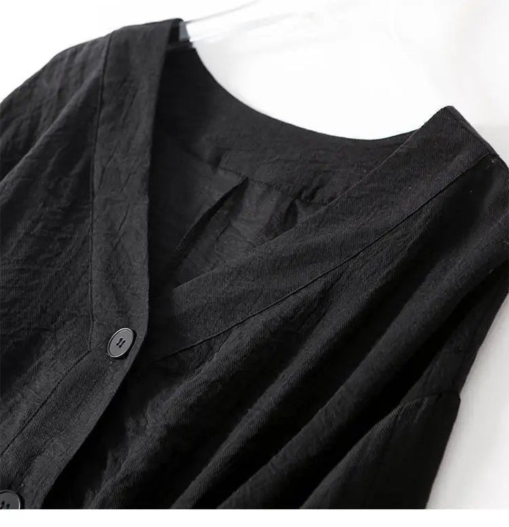 Iridia Layered Balloon Sleeve Blouse