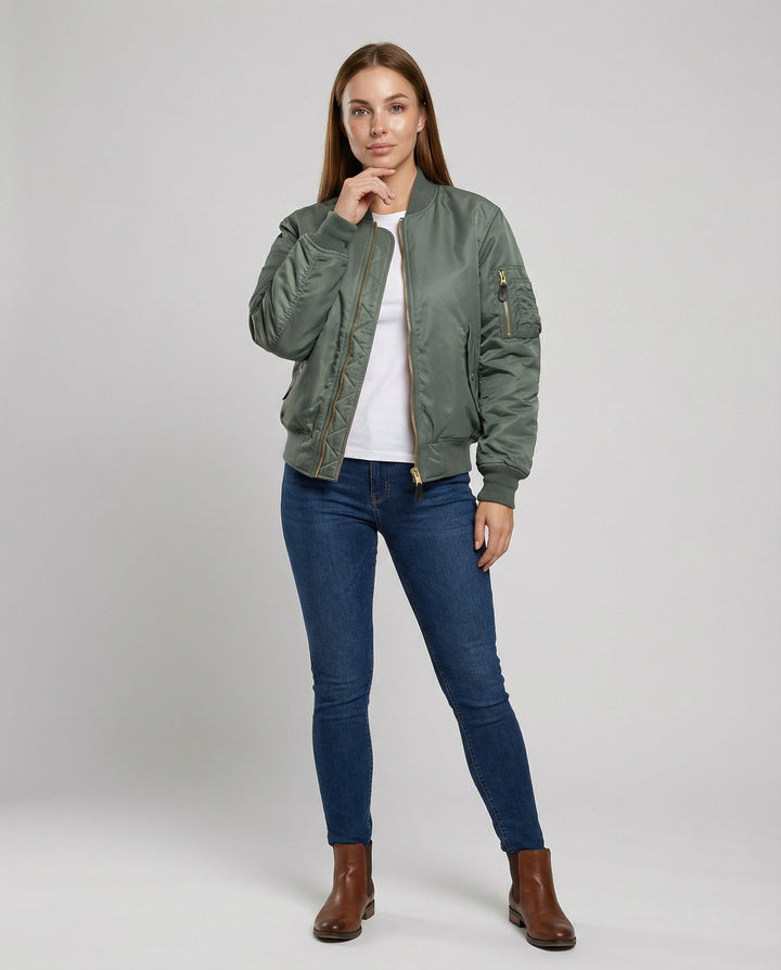Kyra Utility Bomber Jacket