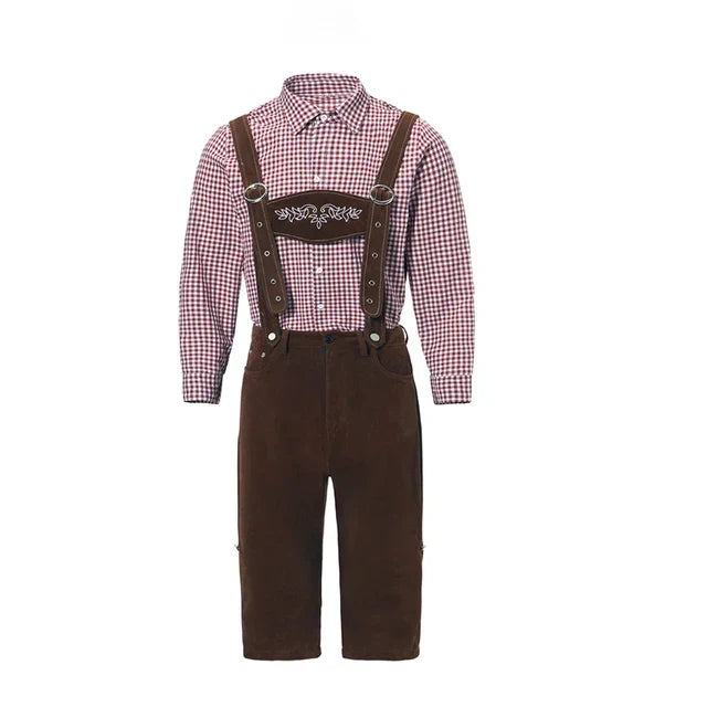 Friedrich Embroidered Lederhosen Set