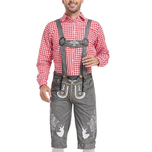 Friedrich Embroidered Lederhosen Set