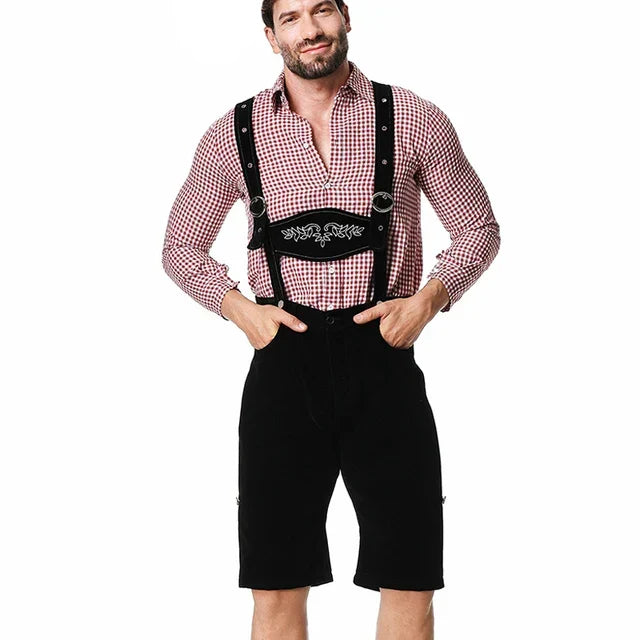 Friedrich Embroidered Lederhosen Set