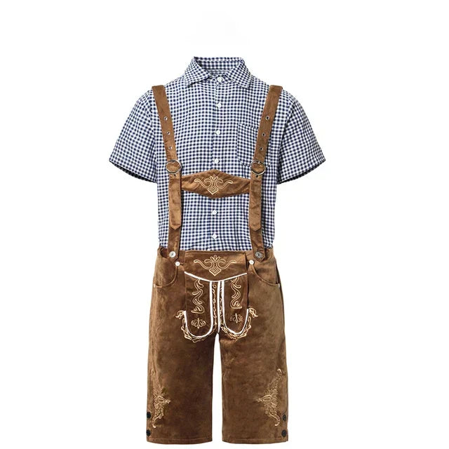 Friedrich Embroidered Lederhosen Set