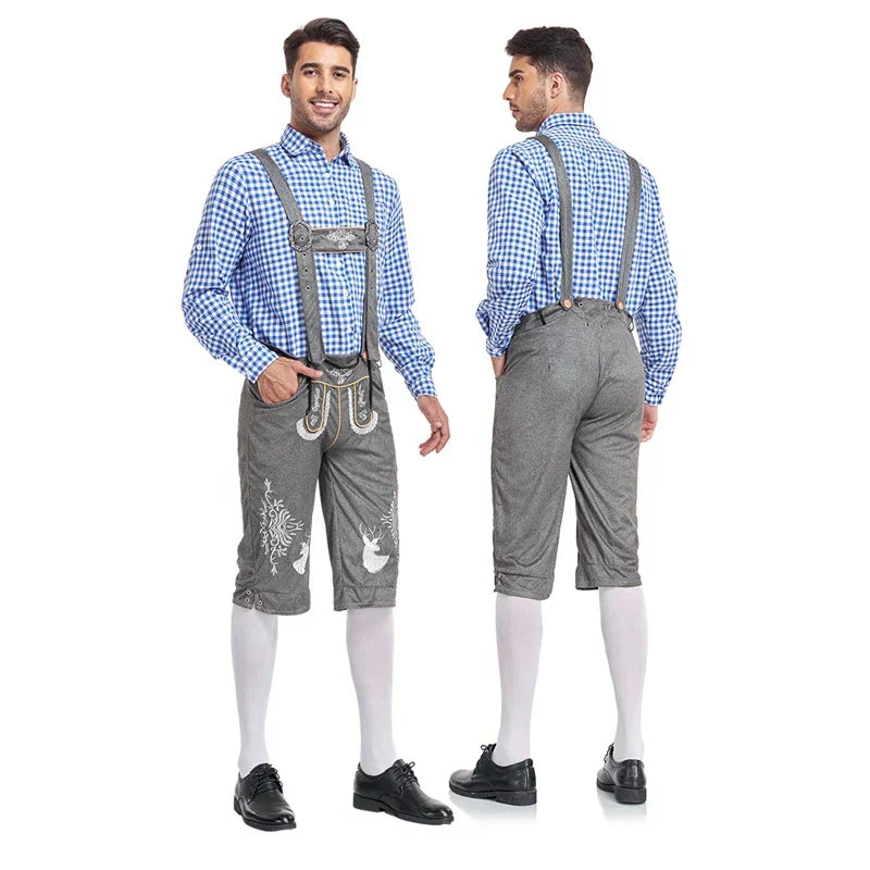 Friedrich Embroidered Lederhosen Set