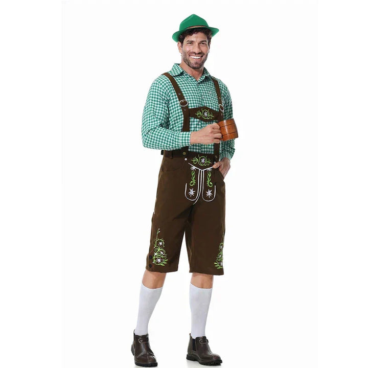 Friedrich Embroidered Lederhosen Set