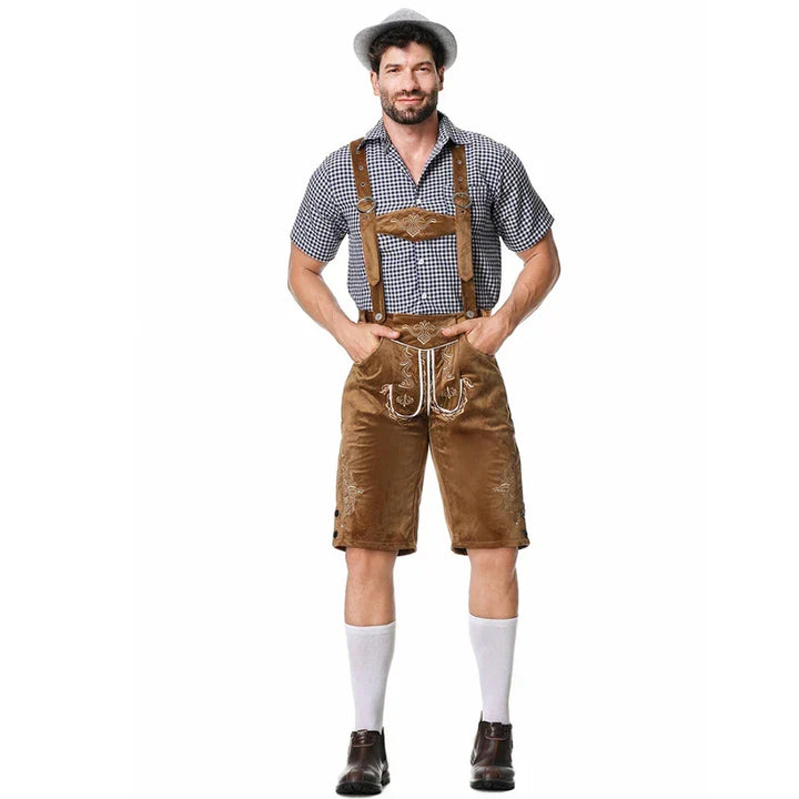 Friedrich Embroidered Lederhosen Set