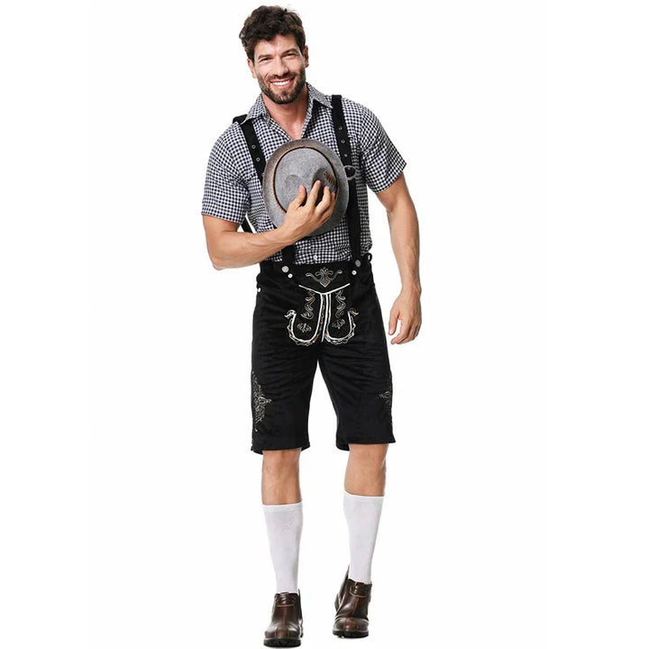 Friedrich Embroidered Lederhosen Set