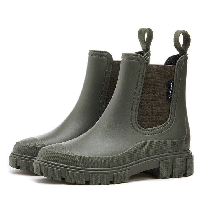 Freesia Chunky Chelsea Ankle Boots