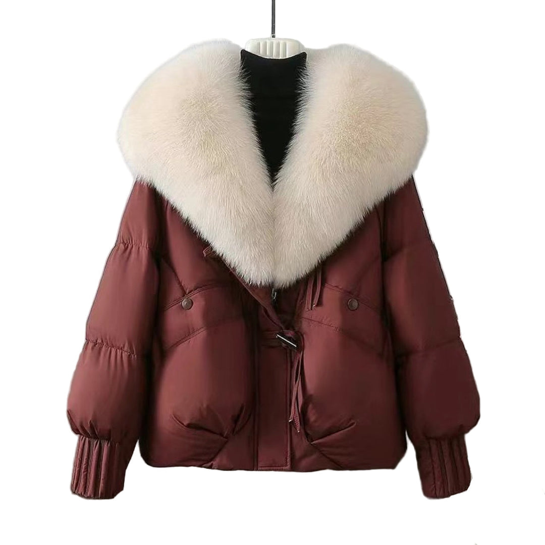 Lovisa Plush Collar Puffer Jacket