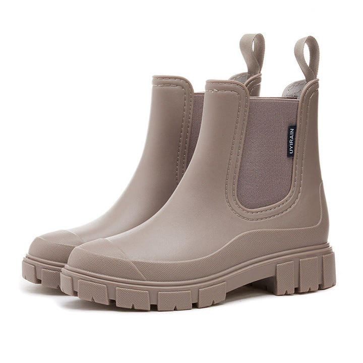 Freesia Chunky Chelsea Ankle Boots