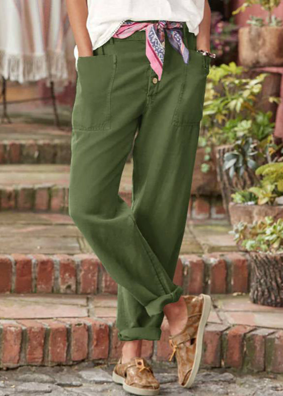 Lise Drawstring Tapered Pants