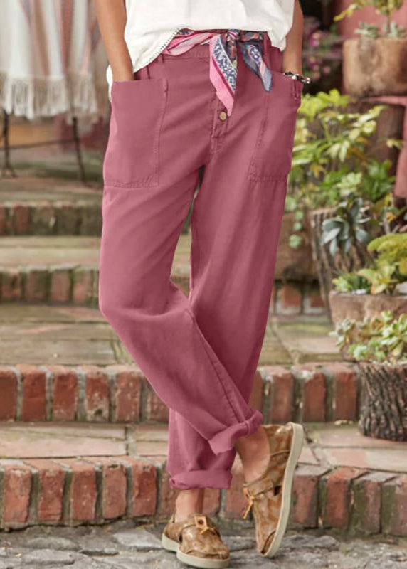 Lise Drawstring Tapered Pants