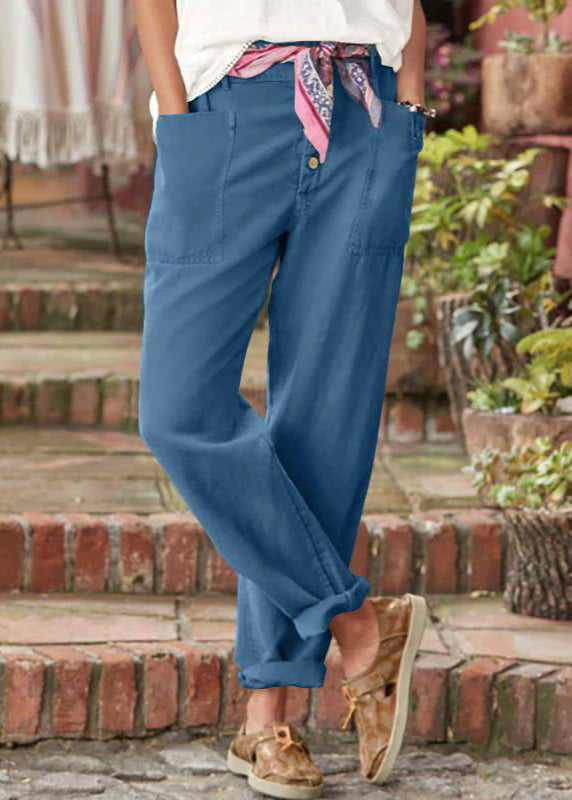 Lise Drawstring Tapered Pants