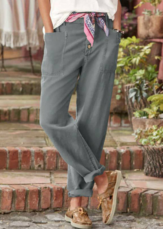 Lise Drawstring Tapered Pants