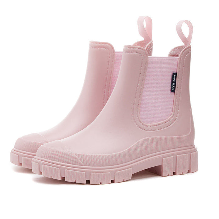 Freesia Chunky Chelsea Ankle Boots