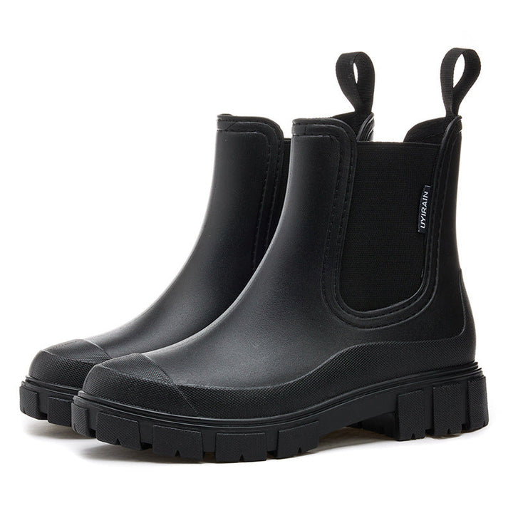 Freesia Chunky Chelsea Ankle Boots