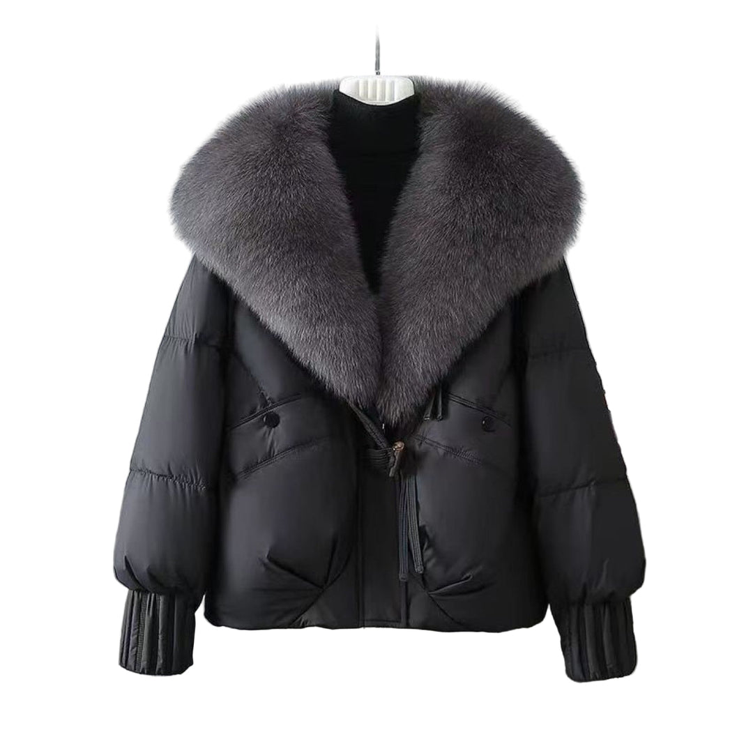 Lovisa Plush Collar Puffer Jacket