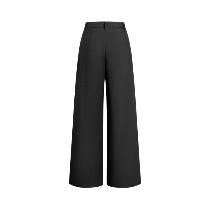 Yareli Pleated Wide Leg Tailored Pants