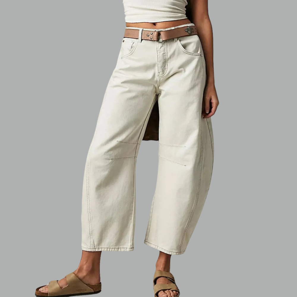 Barrel Barrel Leg Denim Pants