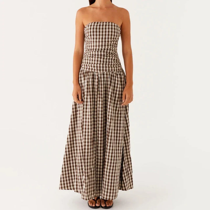 Xaria Strapless Maxi Dress