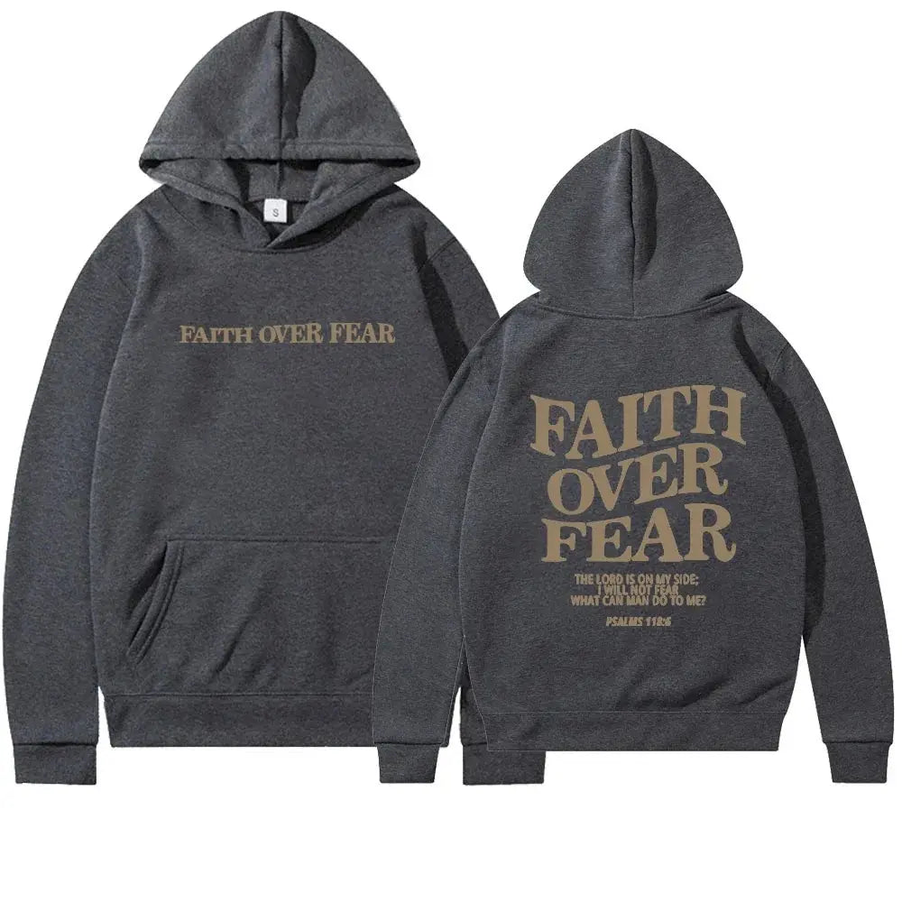 Catalina Faith Over Fear Oversized Hoodie