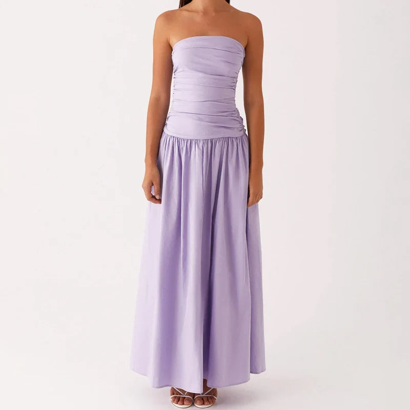 Xaria Strapless Maxi Dress