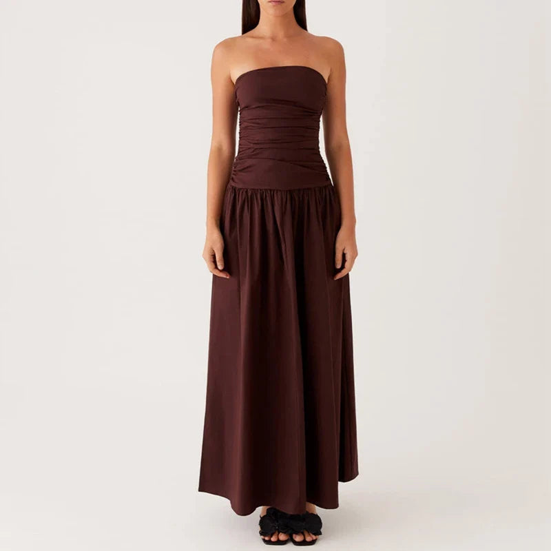 Xaria Strapless Maxi Dress