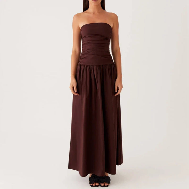Xaria Strapless Maxi Dress