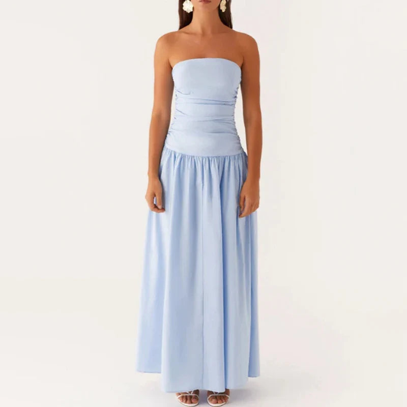 Xaria Strapless Maxi Dress