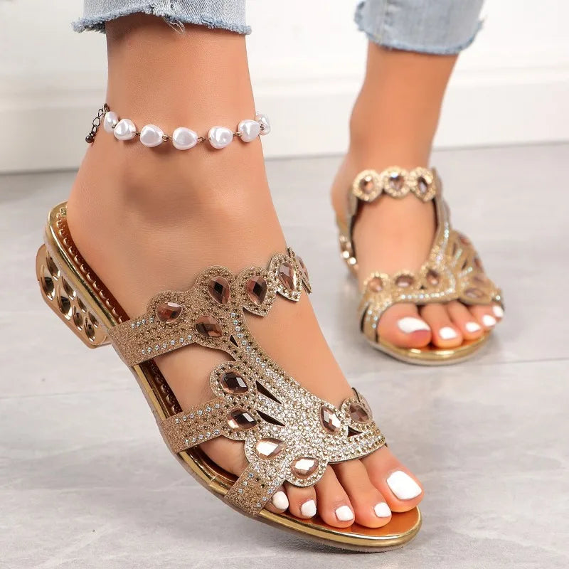 Linda Statement Slide Sandals