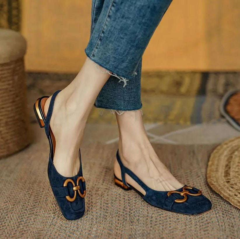 Virginia Riviera Link Slingback Flats
