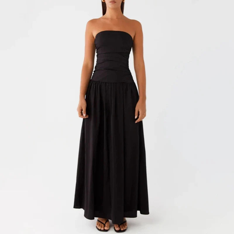 Xaria Strapless Maxi Dress
