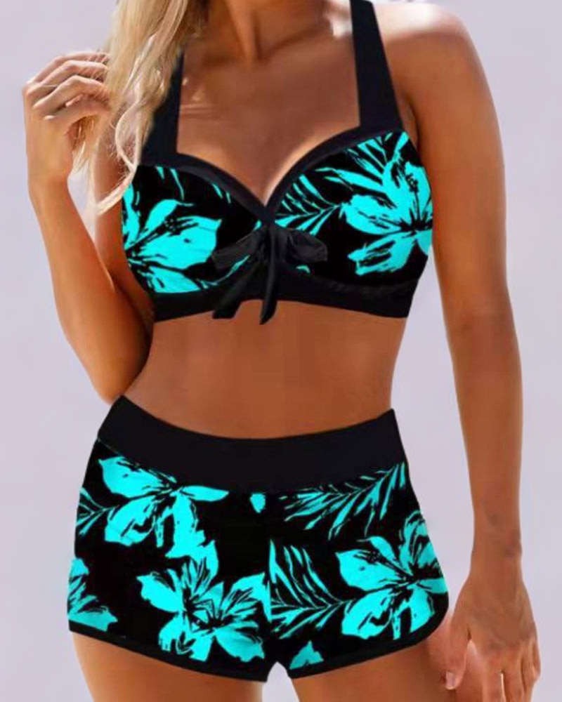 Veronica Tropical Bloom Bikini Set