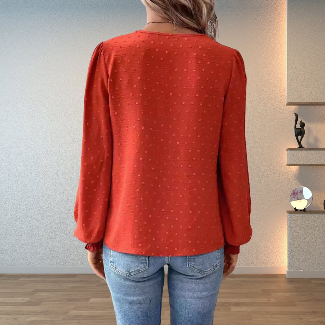 Jilou Refined Trim Blouse
