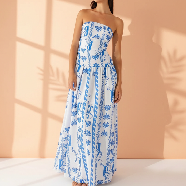 Xaria Strapless Maxi Dress