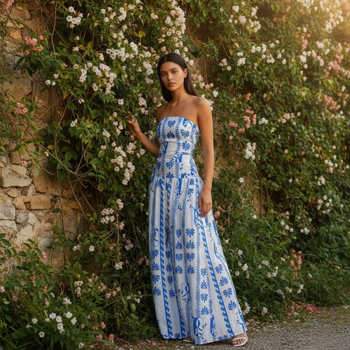 Xaria Strapless Maxi Dress