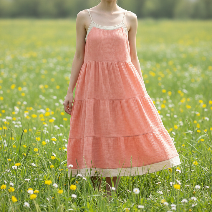 Bloom Tiered Midi Dress