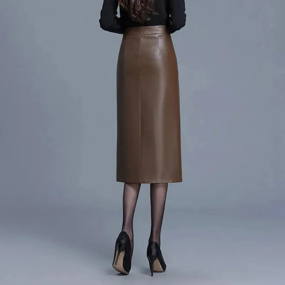Adlise Oriental Knot Midi Skirt