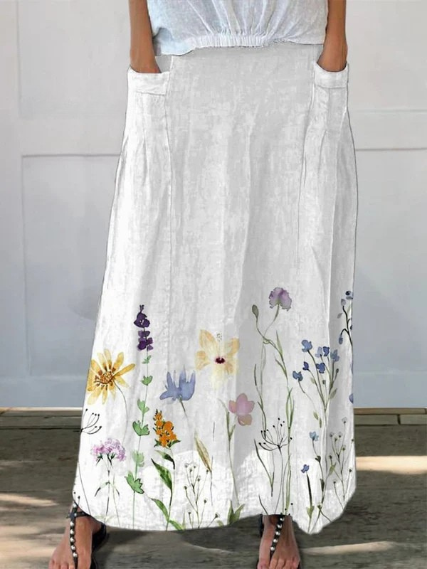 Kisha Wild Prairie Maxi Skirt