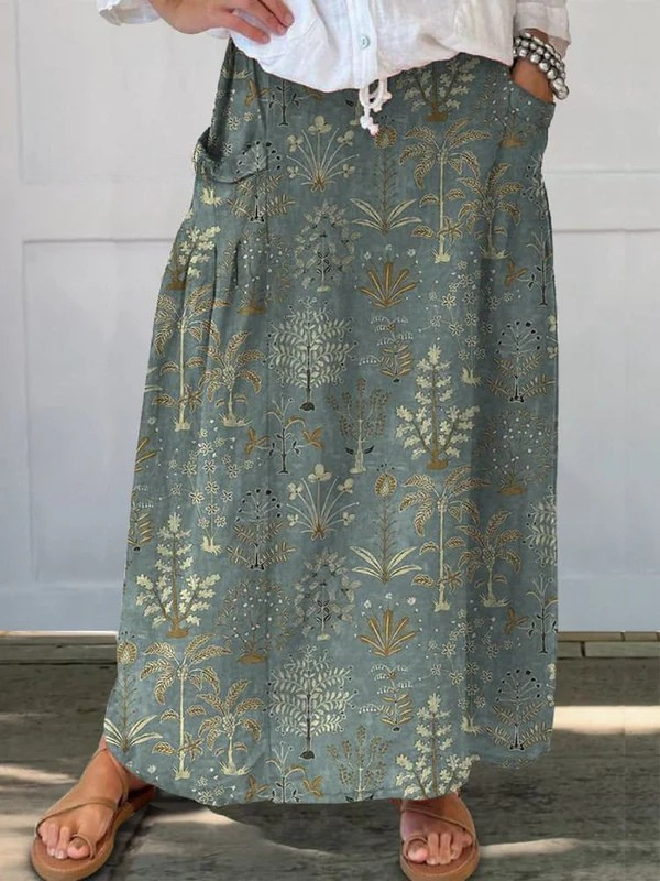 Carly Meadow Bloom Maxi Skirt