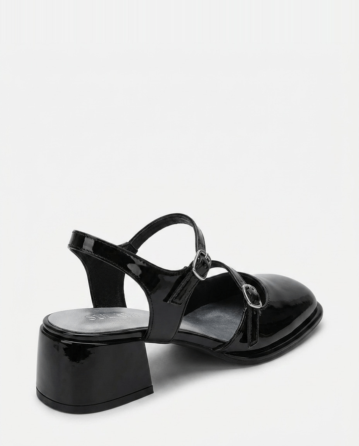 Iliana Double Strap Mary Jane Heels