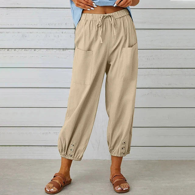 Lena Drawstring Jogger Pants