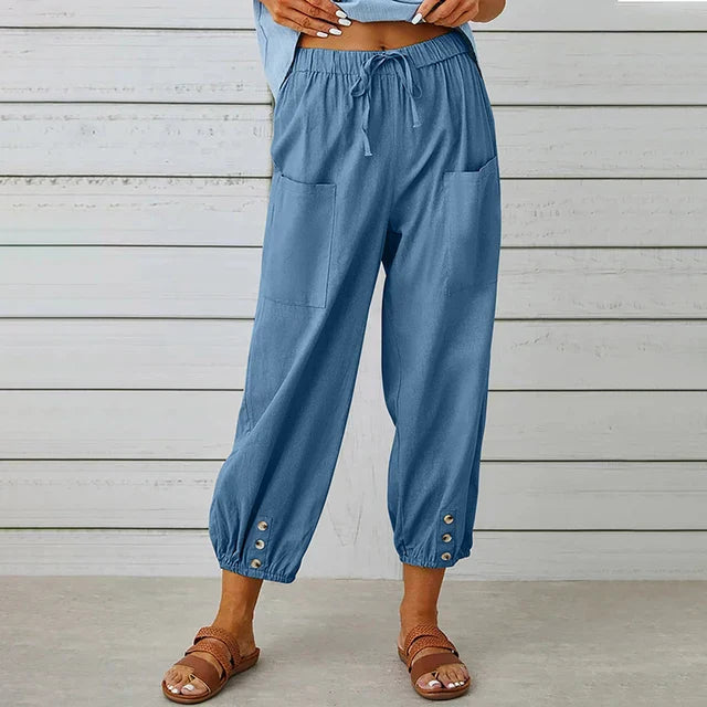 Lena Drawstring Jogger Pants